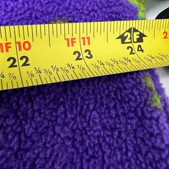 Zzapp Vintage Sweater Womens Medium Yellow Geometric Pattern Fleece Sz L 1/4 Zip - Picture 8 of 10